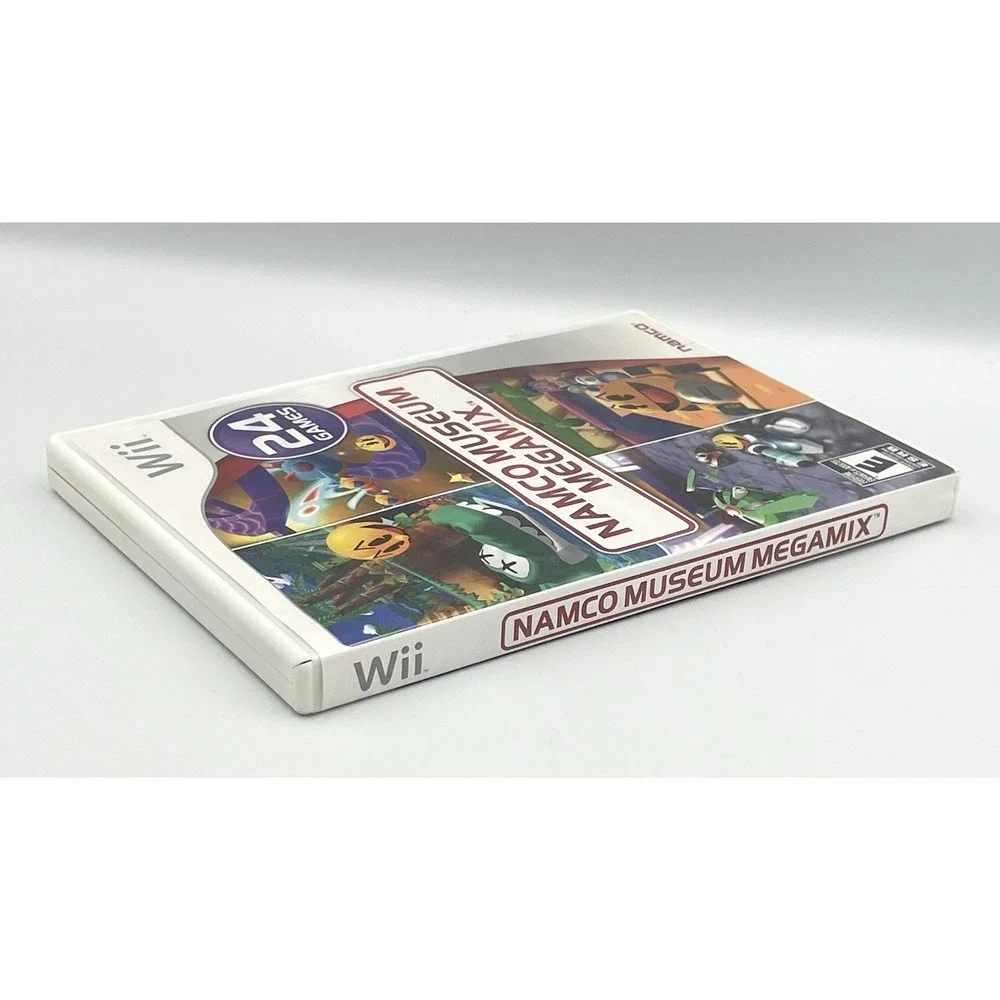 Namco Museum Megamix Nintendo Wii Complete CIB‎ 24 Games NEW